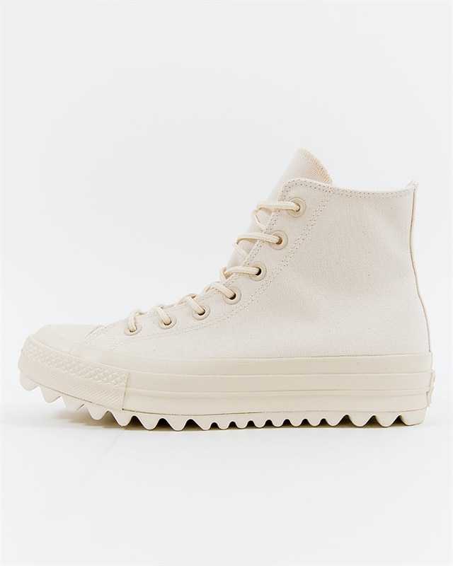 converse lift ripple high beige