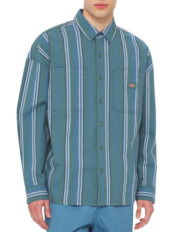 Dickies Glade Spring Shirt LS Vrtcl Strip (DK0A4YS2H68)