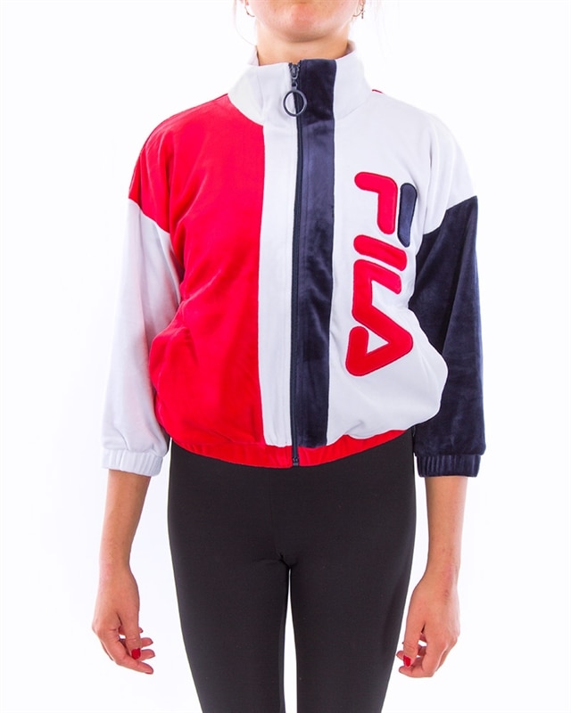 FILA Aya Velour Track Jacket (684607-001)