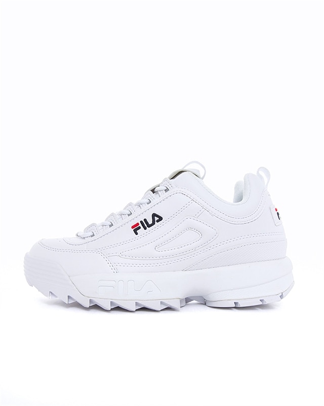 sneakersy fila disruptor low 1010262.1 fg white