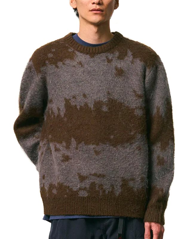 GRAMICCI Mohair Splatter Sweater (G6FM-J037-619)