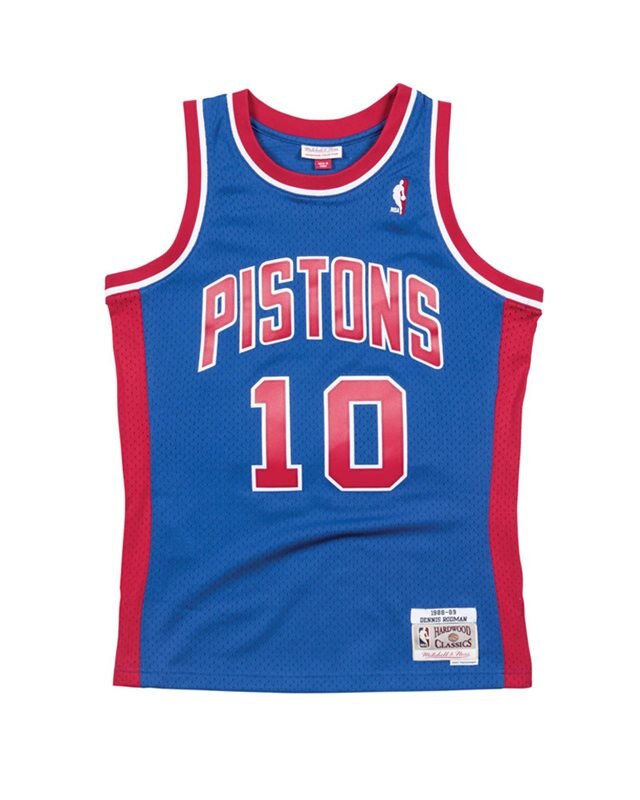 Mitchell & Ness Swingman Jersey - Dennis Rodman 88 (SMJYGS18162-DPIROYA88DRD)