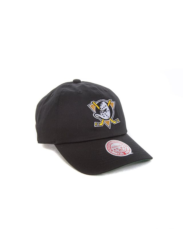 Mitchell & Ness Team Ground 2.0 Dad Strapback-Anaheim Ducks (HLUX5369-ADUYYPPPBLCK)