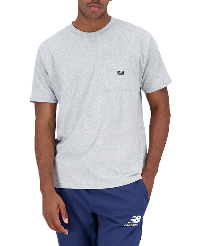 New Balance Essentials Reimagined Cotton Jersey Short Sleeve T-Shirt (MT31542)