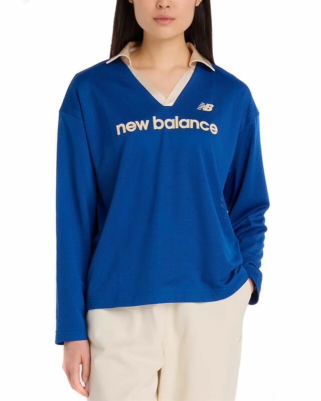 New Balance Mesh Jersey Long Sleeve (WT53530-GAB)