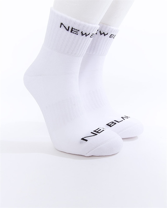 New Black Logo Socks LO (NB-LSL-WHT)
