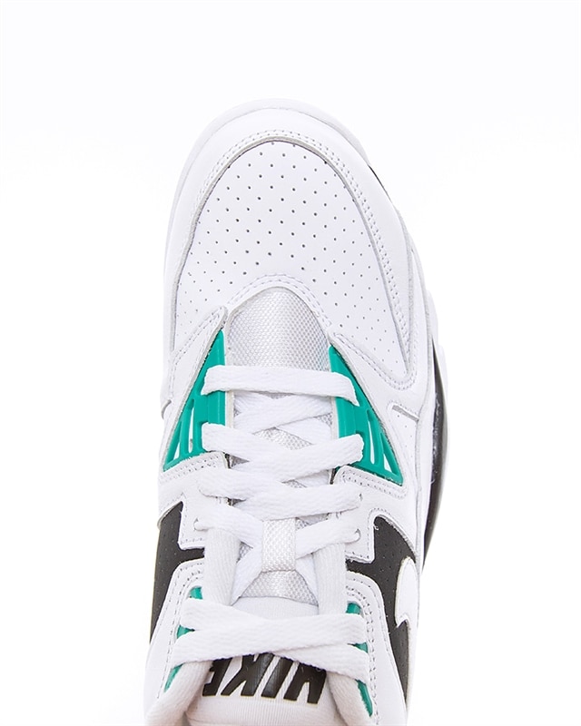 nike air cross trainer 3 low white neptune green black