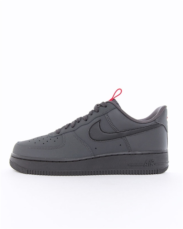 air force 1 07 black grey red