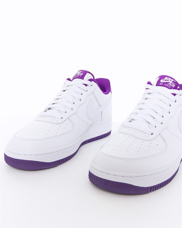 white voltage purple air force 1
