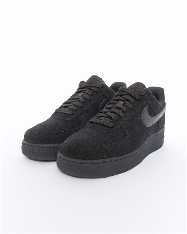 nike air force black suede gum sole