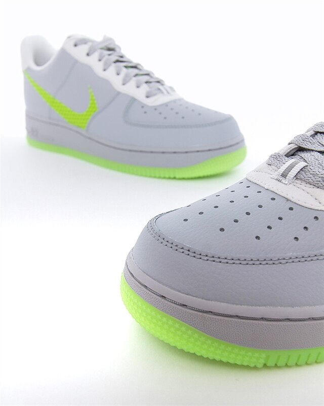 nike air force 1 wolf grey ghost green