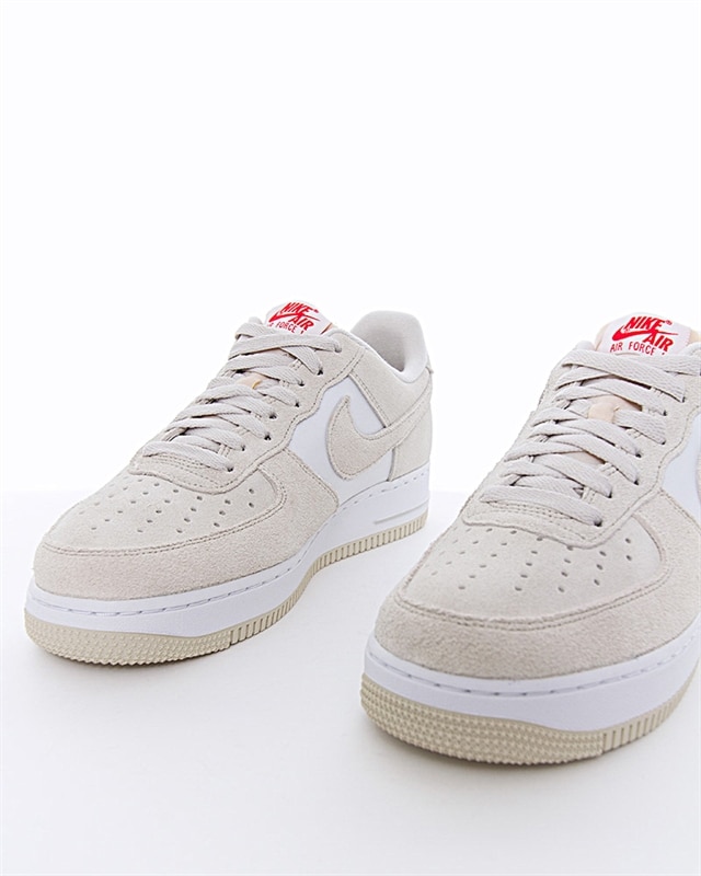 Nike Air Force 1 '07 LV8 Light Bone/University Red - CI2677-001