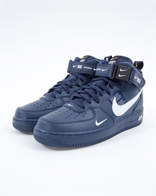 nike air force 1 07 lv8 utility black blue