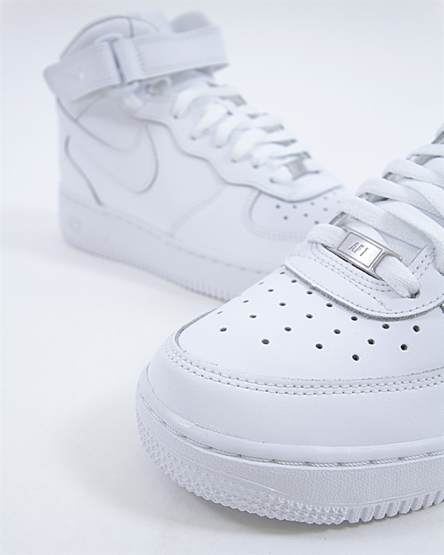 Nike Air Force 1 Mid GS 314195 113 White Sneakers Skor Footish