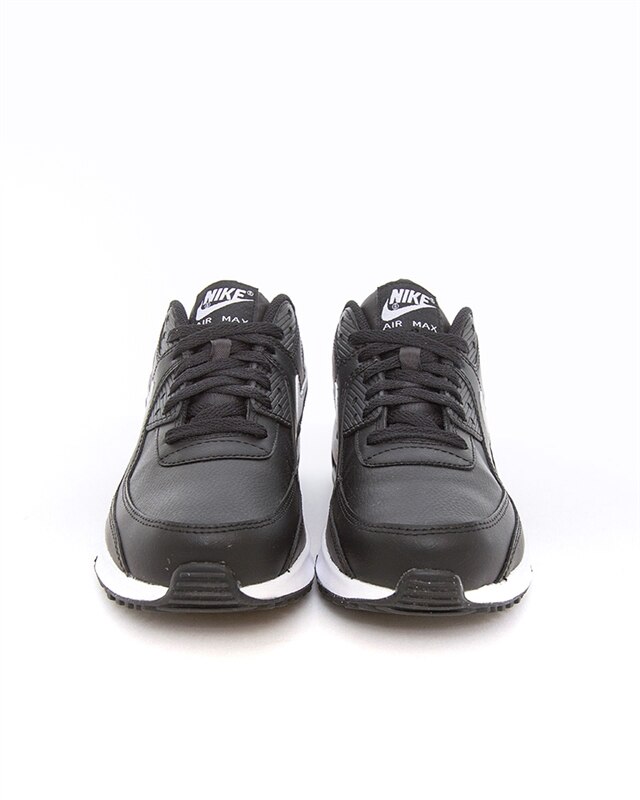 nike air max 90 leather junior black