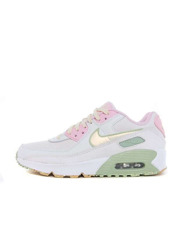 Nike Air Max 90 Leather SE GS DQ0276 100 White Sneakers