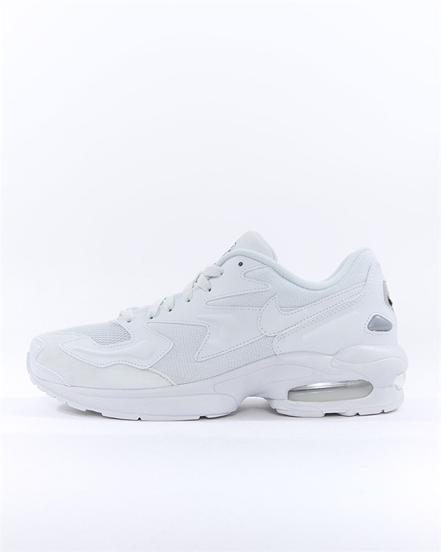 Nike air max2 deals light triple white