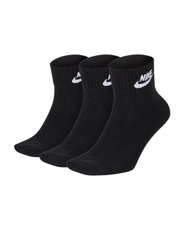 Nike Everyday Essential Ankle Socks (3 Pair) (SK0110-010)