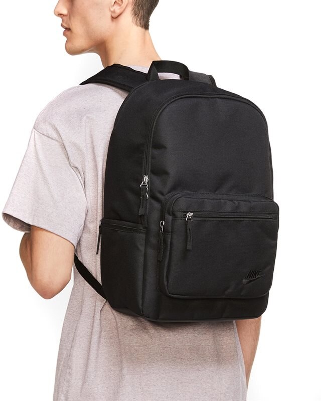 nike black heritage eugene backpack