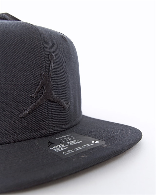 Nike Jordan Pro Jumpman Snapback | AR2118-011 | Black | Clothes | Footish