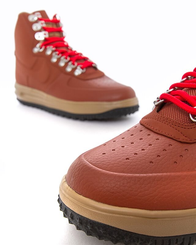 red nike duck boots