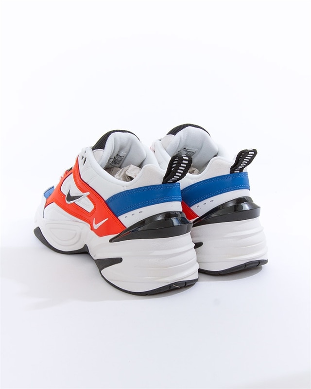 nike m2k tekno red blue