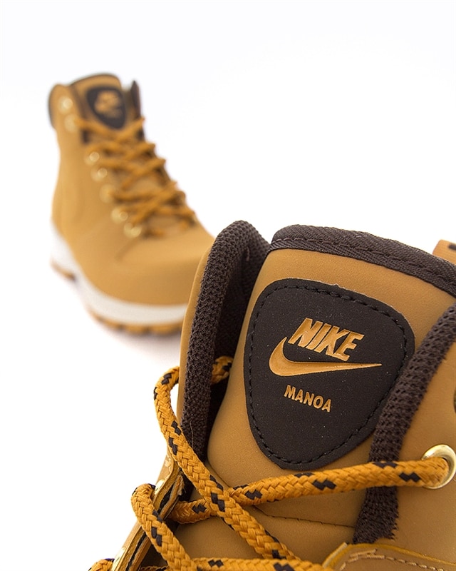 Nike Manoa Leather 454350 700 Brun Sneakers Skor Footish