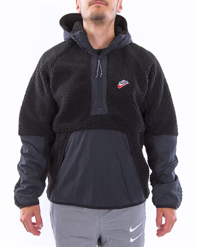 Nike NSW 1/2-Zip Sherpa Fleece Hoodie (BV3766-010)