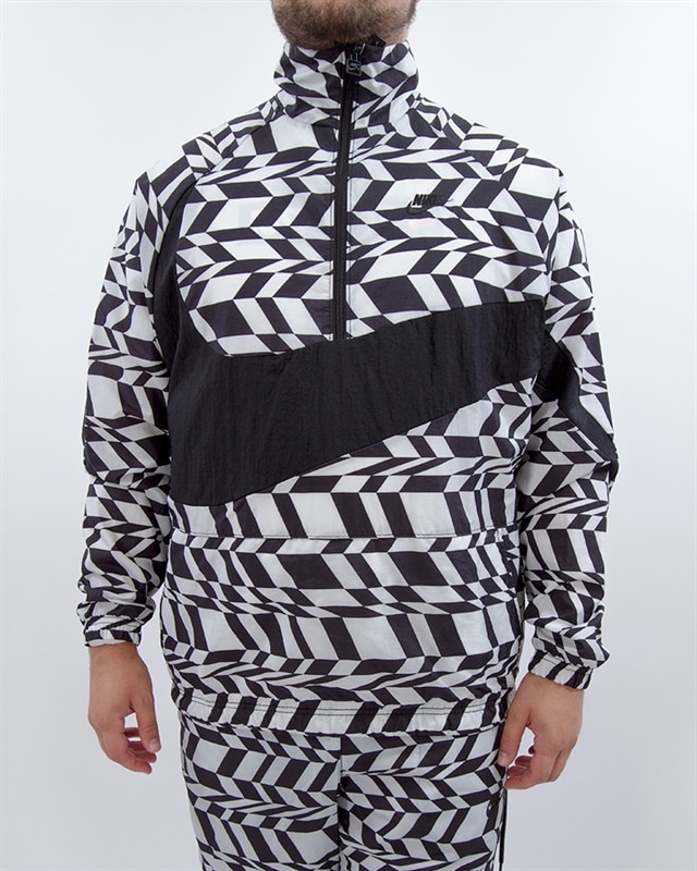 nsw swoosh woven halfzip jacket