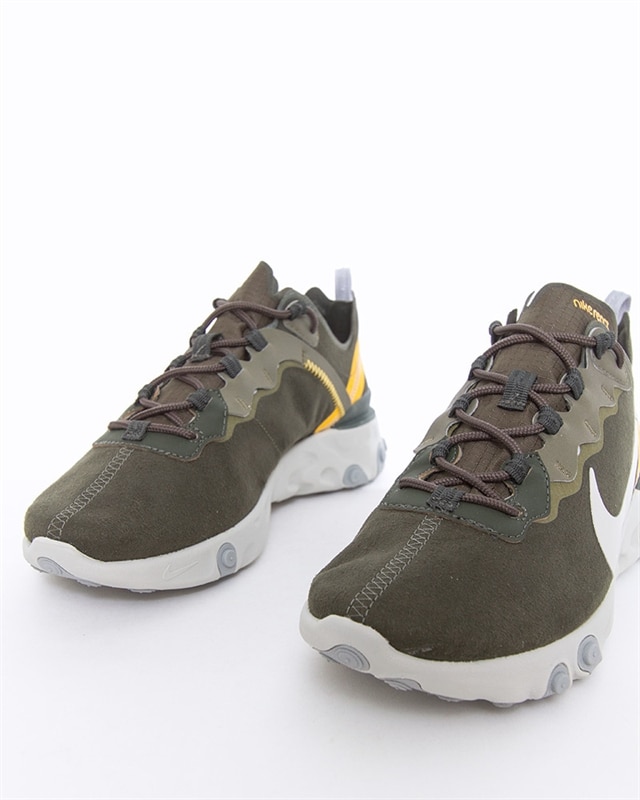 nike react element 55 olive green