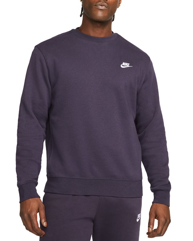 Nike club fleece purple Clearance
