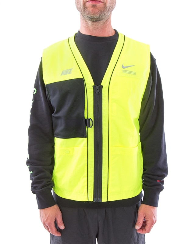 yellow nike vest