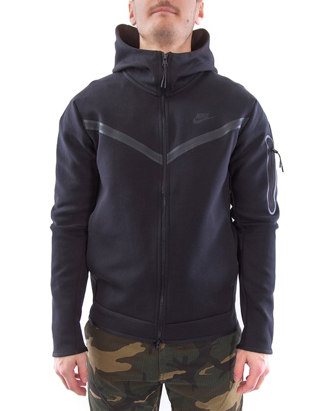 Nike Sportswear Tech Fleece Full Zip Hoodie Cu4489 010 Black Clothes Footish Nike Sportswear Tech Fleece Full Zip Hoodie Cu4489 010 Black Clothes Footish