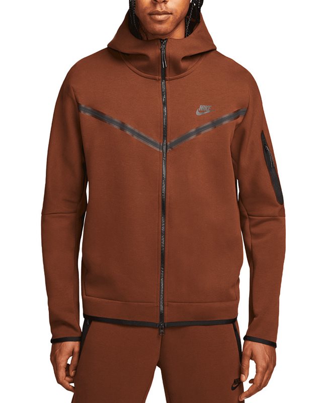 Nike Tech Fleece Windrunner Jacket - Brown – Footkorner