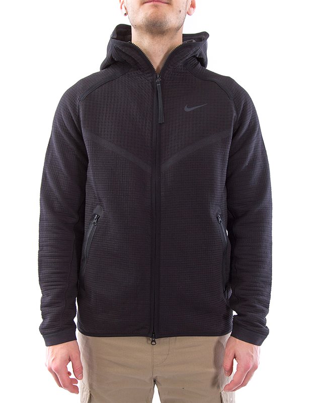 Nike Sportswear Tech Pack Windrunner Full-Zip Hoodie CU3598-010 Black Clothes Footish