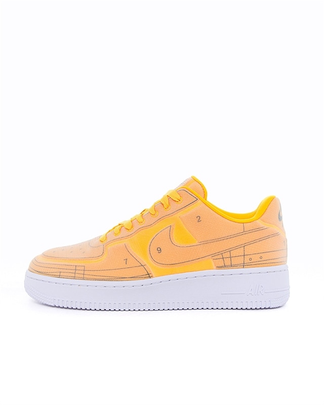 Nike Wmns Air Force 1 07 LUX | CI3445-800 | Orange | Sneakers | Shoes | Footish