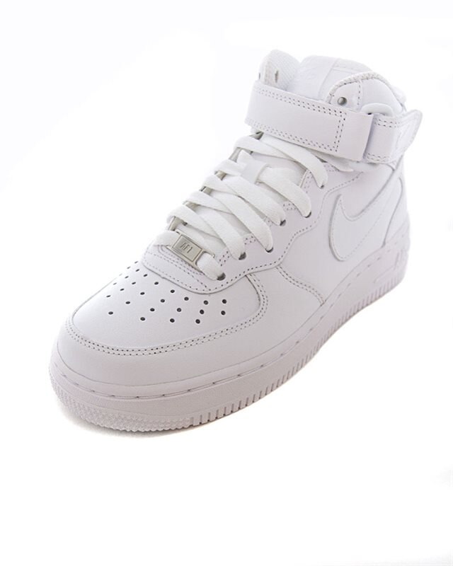 Nike Wmns Air Force 07 Mid 366731-100 White Sneakers