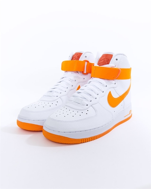 Nike Damen Air Force 1 High WeißOrange 334031 109 Nike Damen Air Force 1 High WeißOrange 334031 109