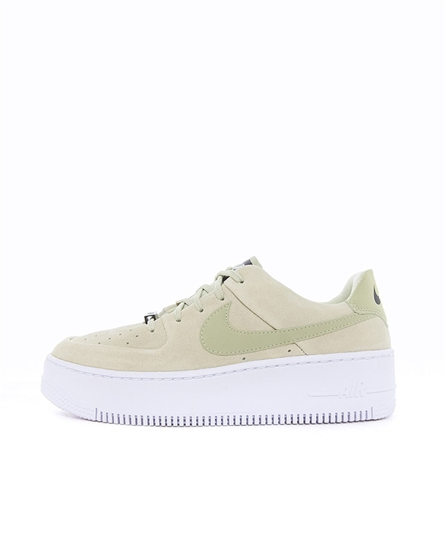 nike air force 1 sage low green