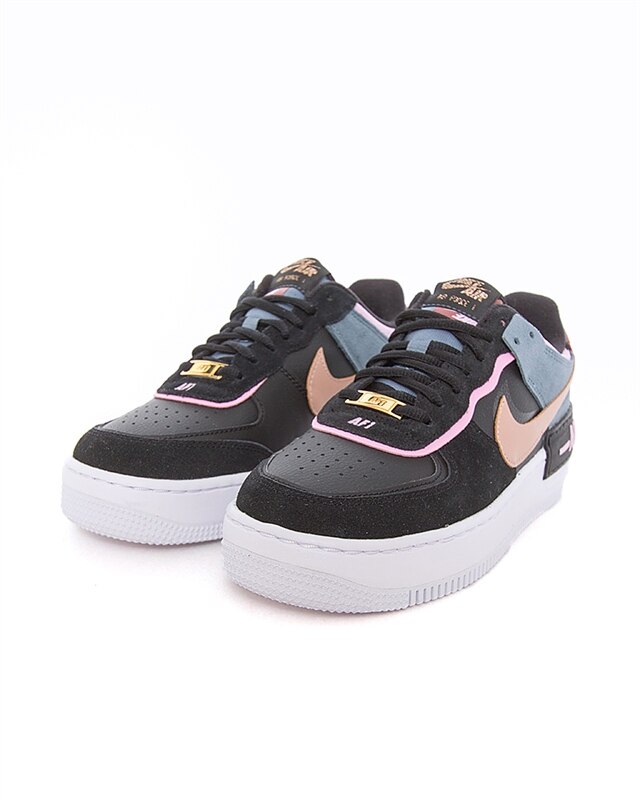 Nike air force schwarz on sale pink