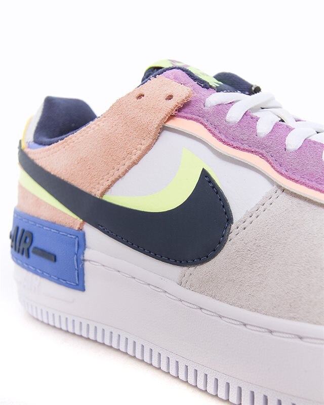 nike air force 1 shadow photon dust royal pulse