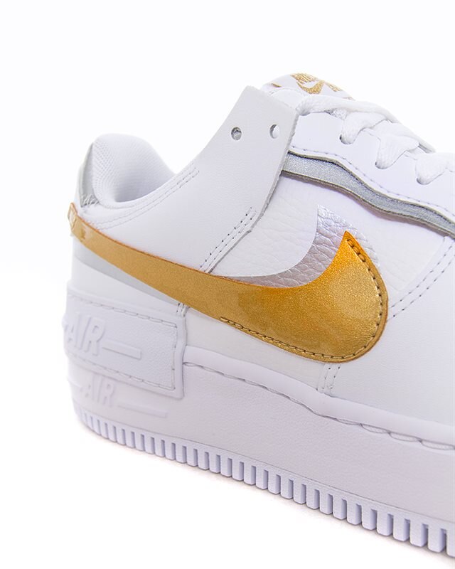 Nike Air Force 1 Low Shadow White Gold (Women's) - DM3064-100 - US