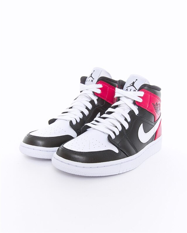 Nike Wmns Air Jordan 1 Mid | BQ6472-016 | Black | Sneakers | Shoes | Footish