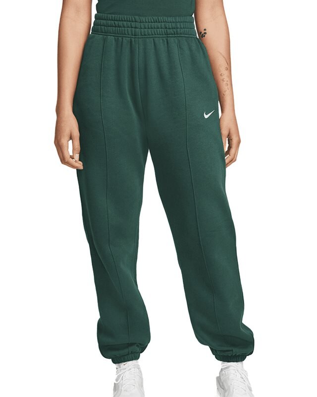 Nike Wmns Essential Collection Fleece Pants, BV4089-397, Green, Clothes