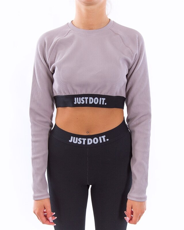 Nike Wmns NSW Top LS Crop JDI Rib (BV5179-218)