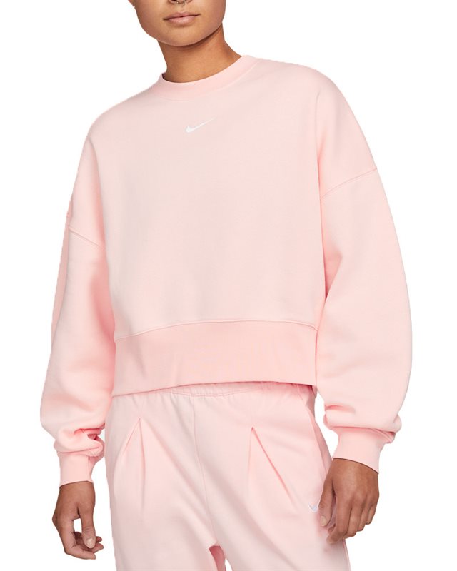 Nike Wmns Oversized Fleece Crew Sweatshirt (DJ7665-610)