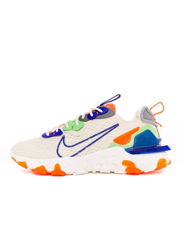 nike react vision orange and white