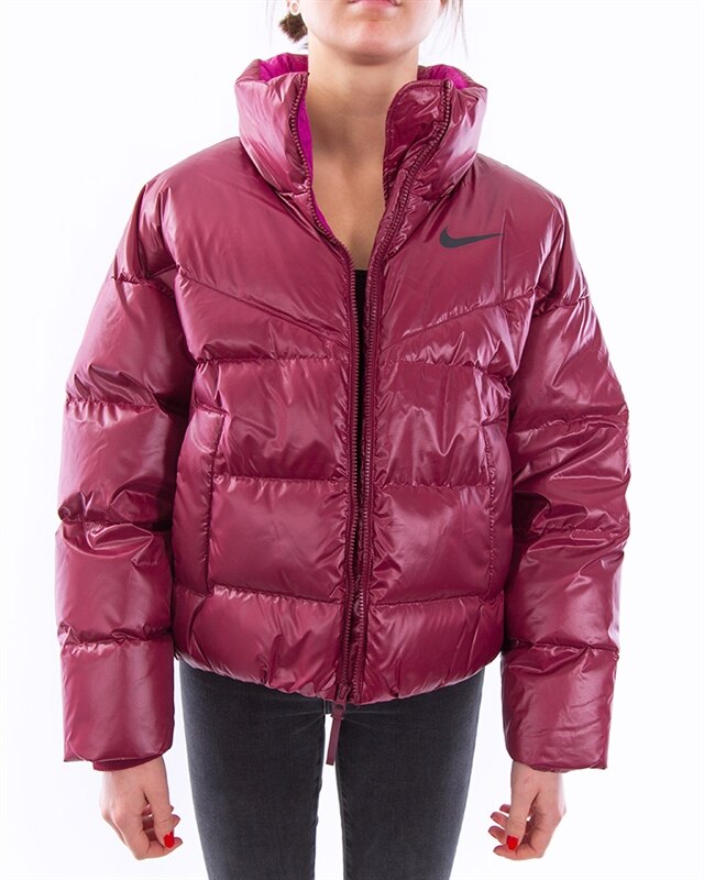 Nike down fill jacket burgundy best sale