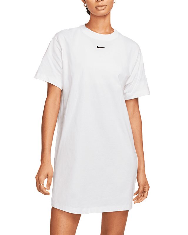 Nike Wmns Sportswear Essential Short-Sleeve T-Shirt Dress (DV7882-100)
