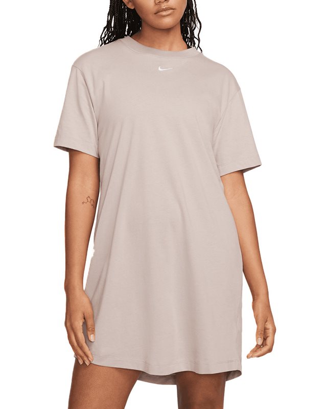Nike Wmns Sportswear Essential Short-Sleeve T-Shirt Dress | DV7882-272 | Brown | Clothes | Footish Nike Wmns Sportswear Essential Short-Sleeve T-Shirt Dress | DV7882-272 | Brown | Clothes | Footish